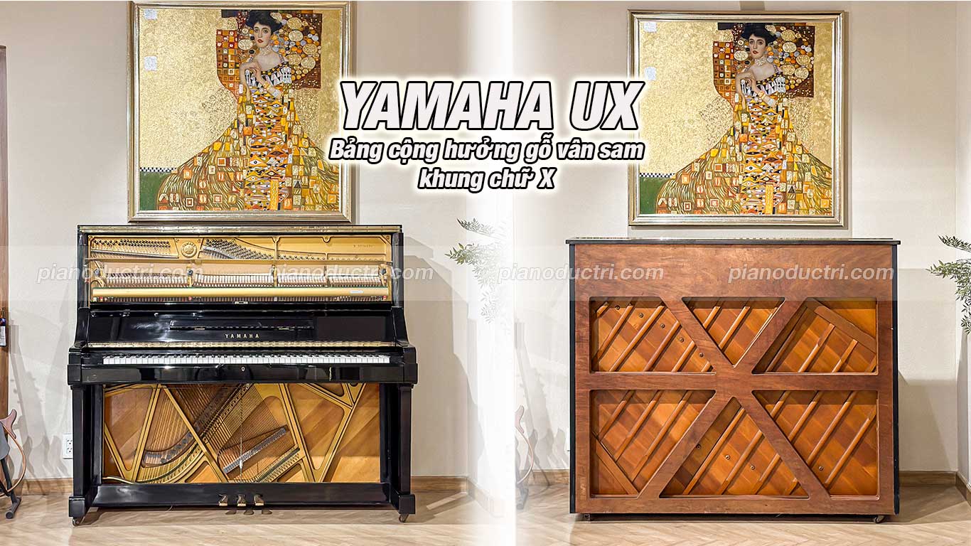 Yamaha UX 5 Đàn Pinao Upright Yamaha UX cao cấp tại Đức Trí Music