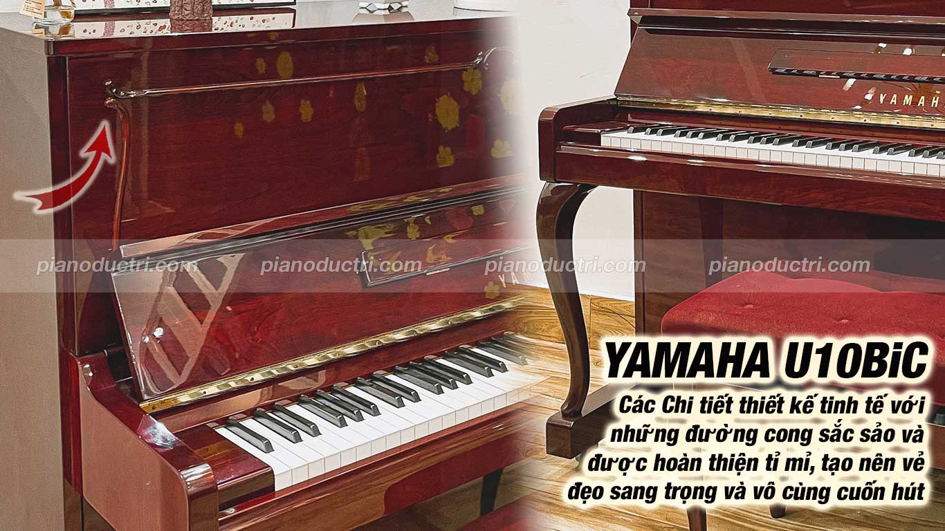 Yamaha U10BIC 3 Piano Upright Yamaha U10BiC Chỉ Có Tại Đức Trí Music