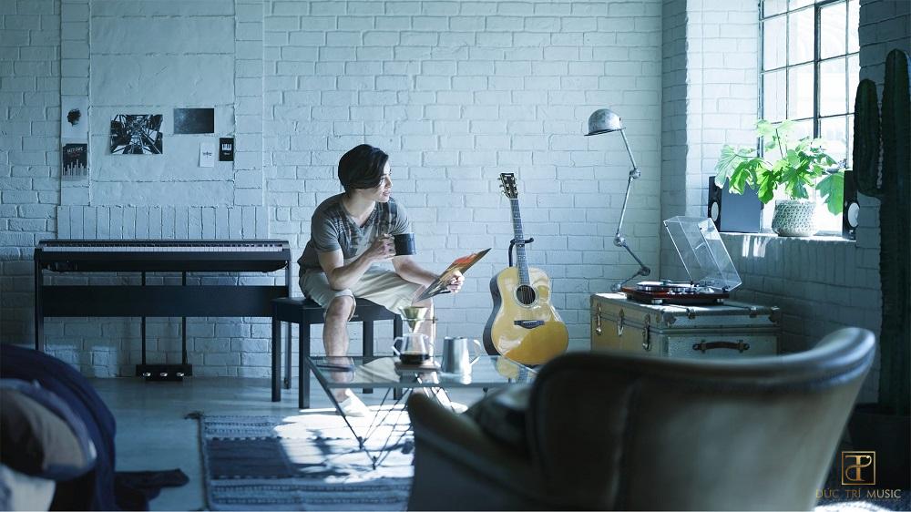 Yamaha P 125 2 Thiết kế nhã nhặn của Yamaha P-125