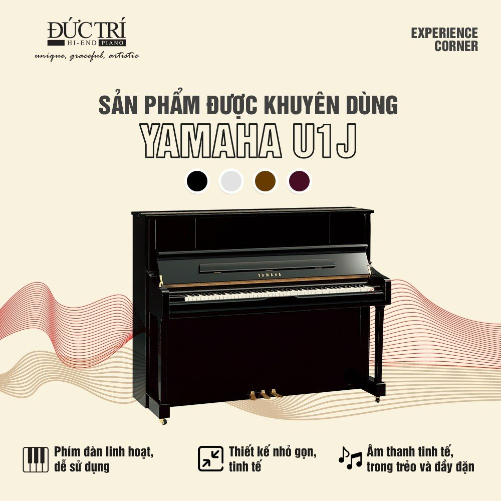 Yamaha U1J 1 Đàn Piano Yamaha U1J PE