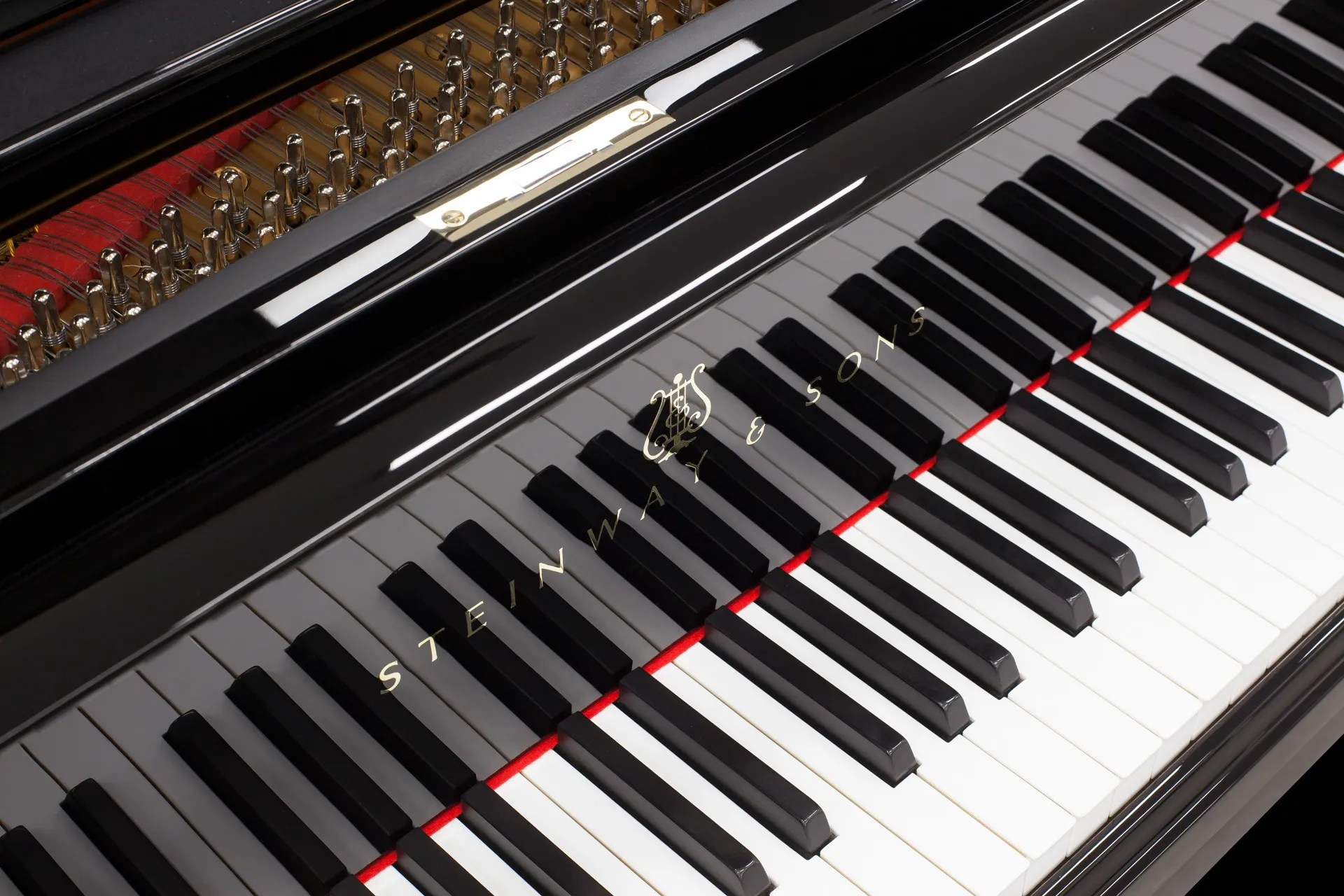 Steinway & Sons O-180 3 Bàn phím Steinway & Sons O-180