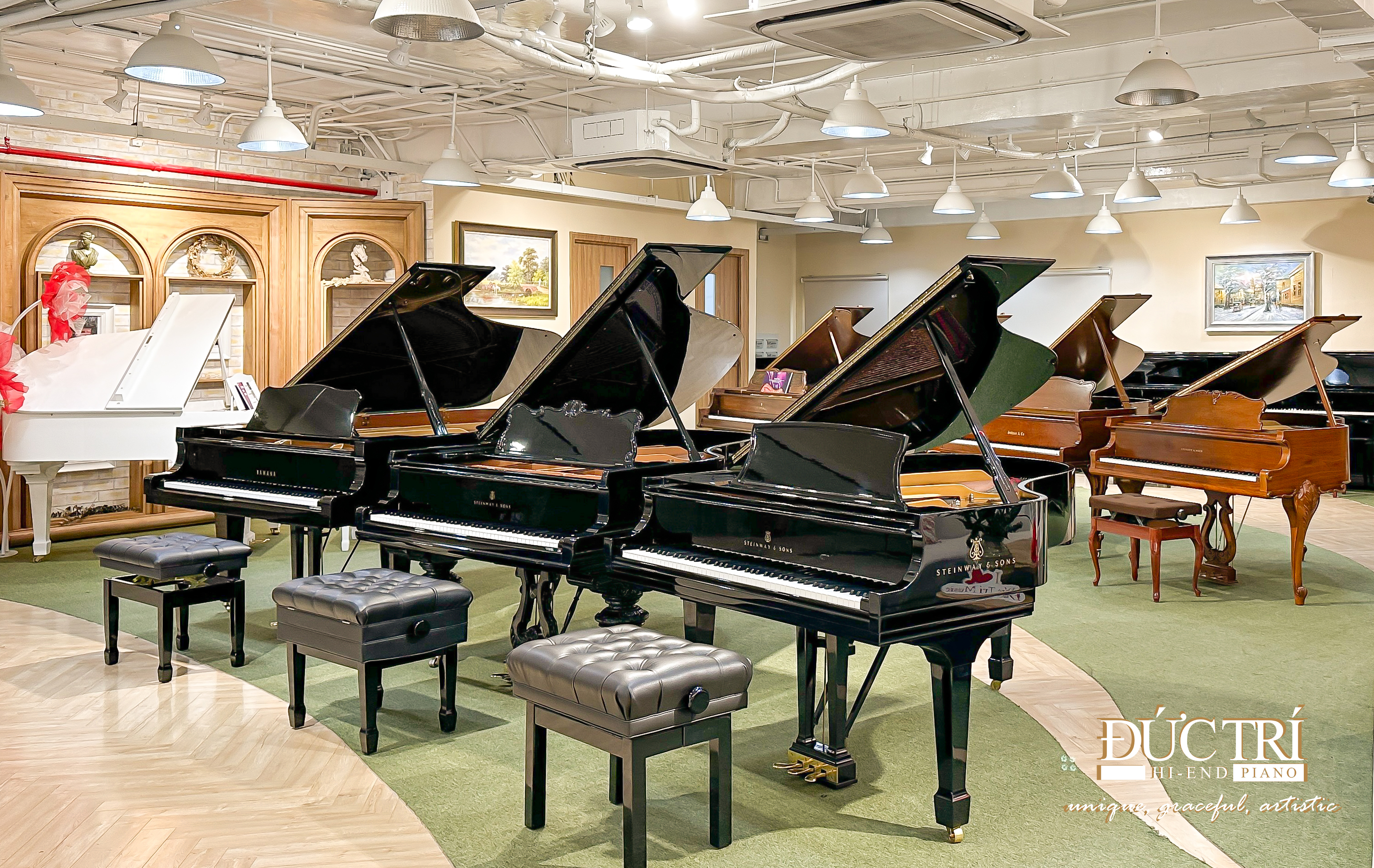 ĐÀN PIANO STEINWAY VICTORIAN DESIGN A-188 6 304105 steinway a