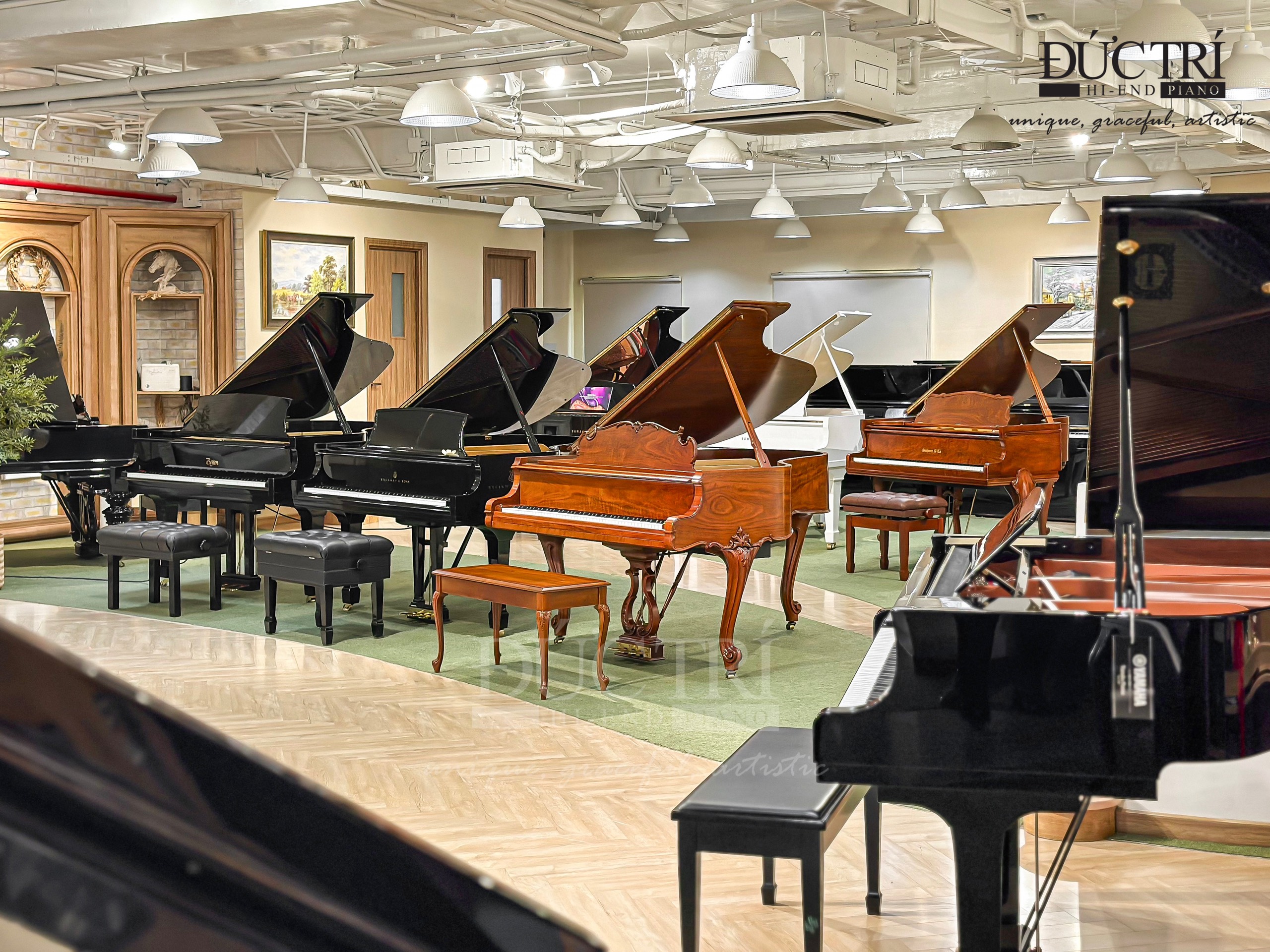 Yamaha YPT-370 9 Showroom Đức Trí là địa điểm trưng bày đàn piano cơ lớn nhất Việt Nam