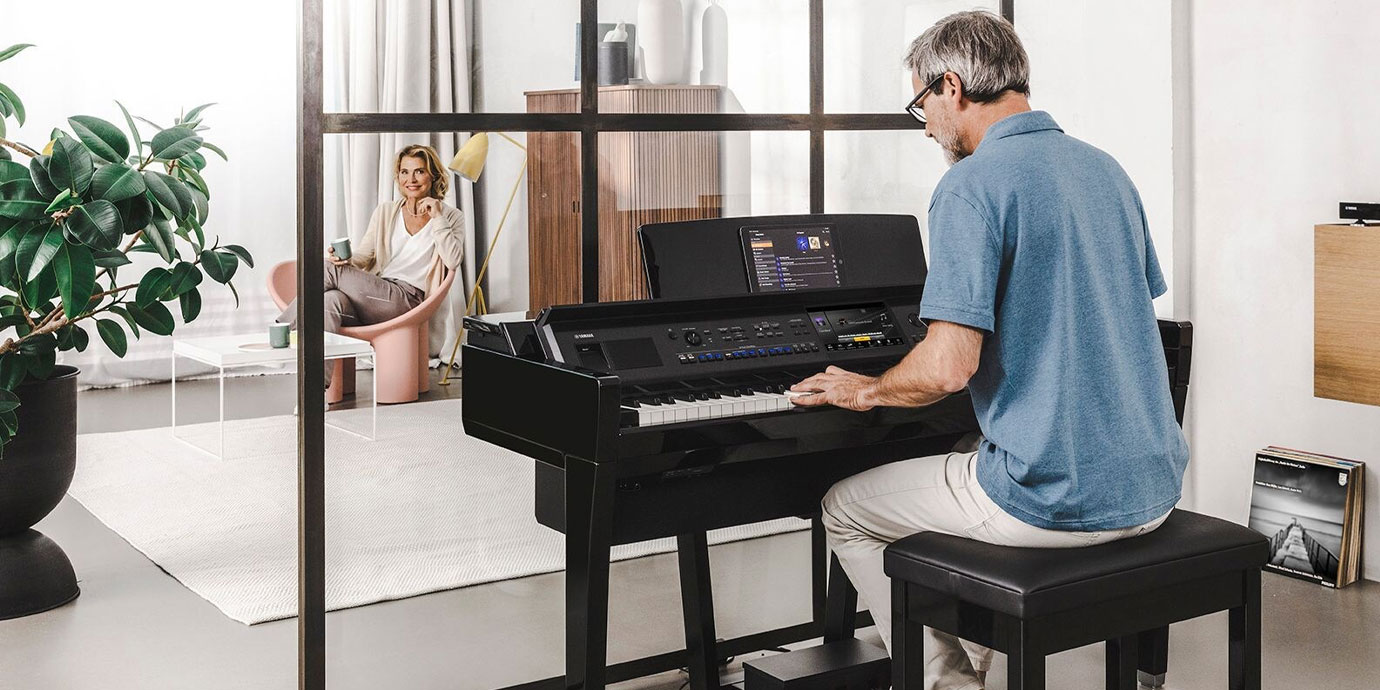 Yamaha CVP-909 1 Đàn Piano điện Yamaha CVP909 cao cấp từ Piano Đức Trí