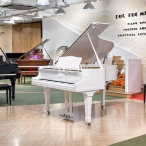 Đàn Grand Piano Yamaha G3 trắng xinh đẹp lung linh