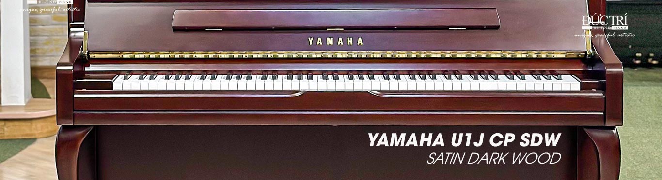 Yamaha U1JCP SDW 1 Yamaha U1J CP SDW - Piano Đức Trí