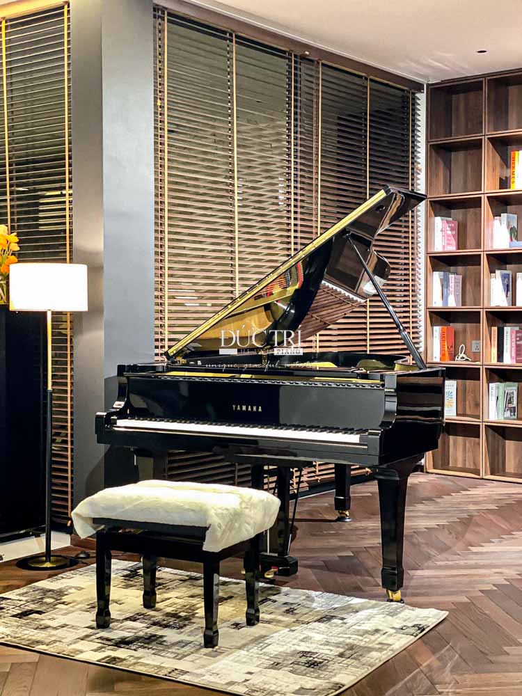 Bàn giao đàn Grand Piano Yamaha G3E | Bảo Lộc 3 Đàn Piano yamaha G3E tại trung tâm phòng làm việc