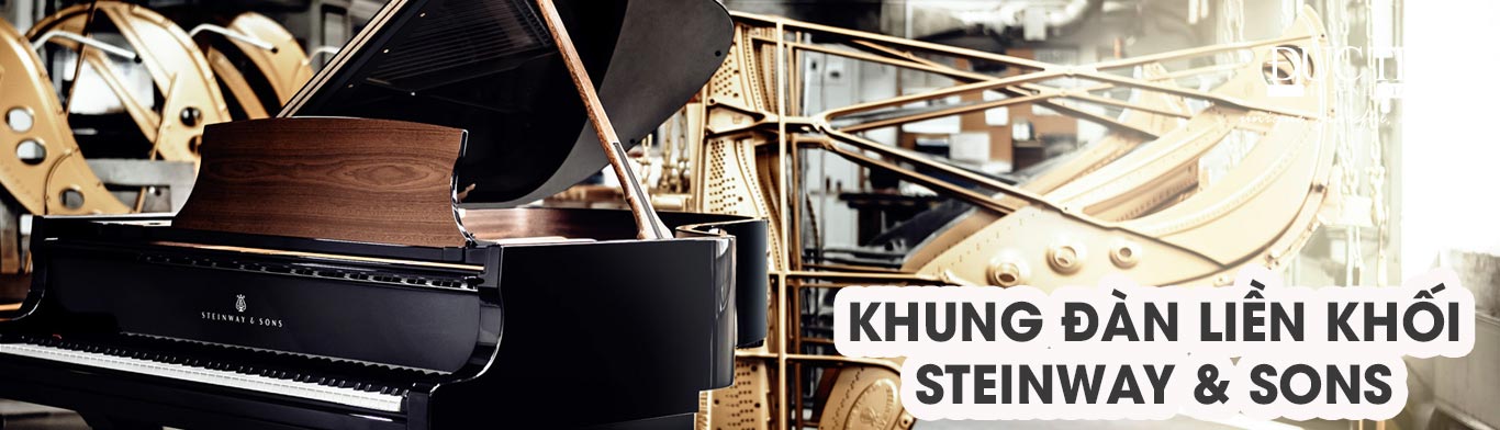 Steinway & Sons Louis XV Grand Piano 7 Khung đàn steinway & sons Grand