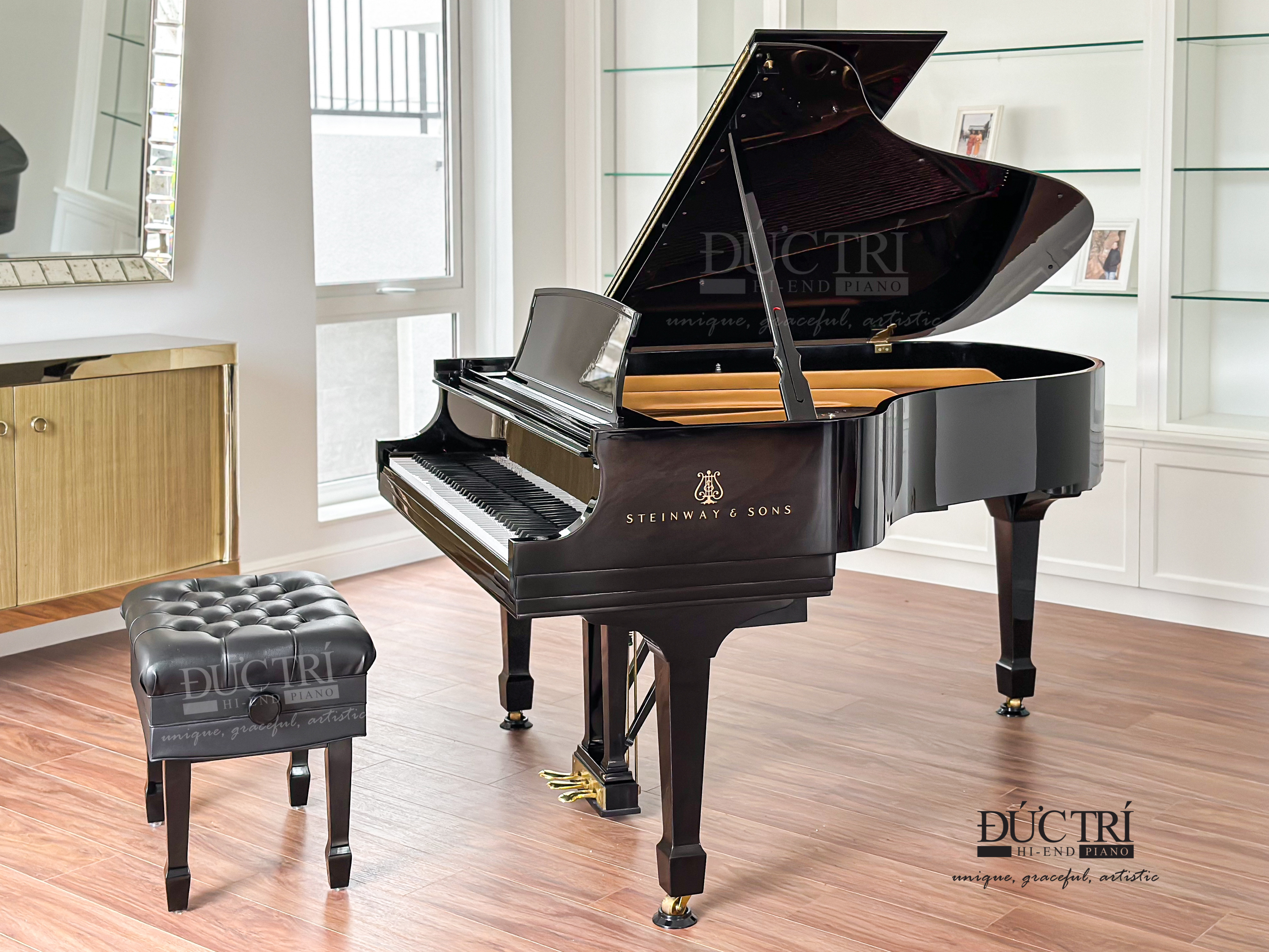 Bàn Giao Đàn Steinway & Sons Model L Tự Động Chơi | Quận 2 5 Steinway & Sons Model L cao cấp được phân phối bởi Piano Đức Trí
