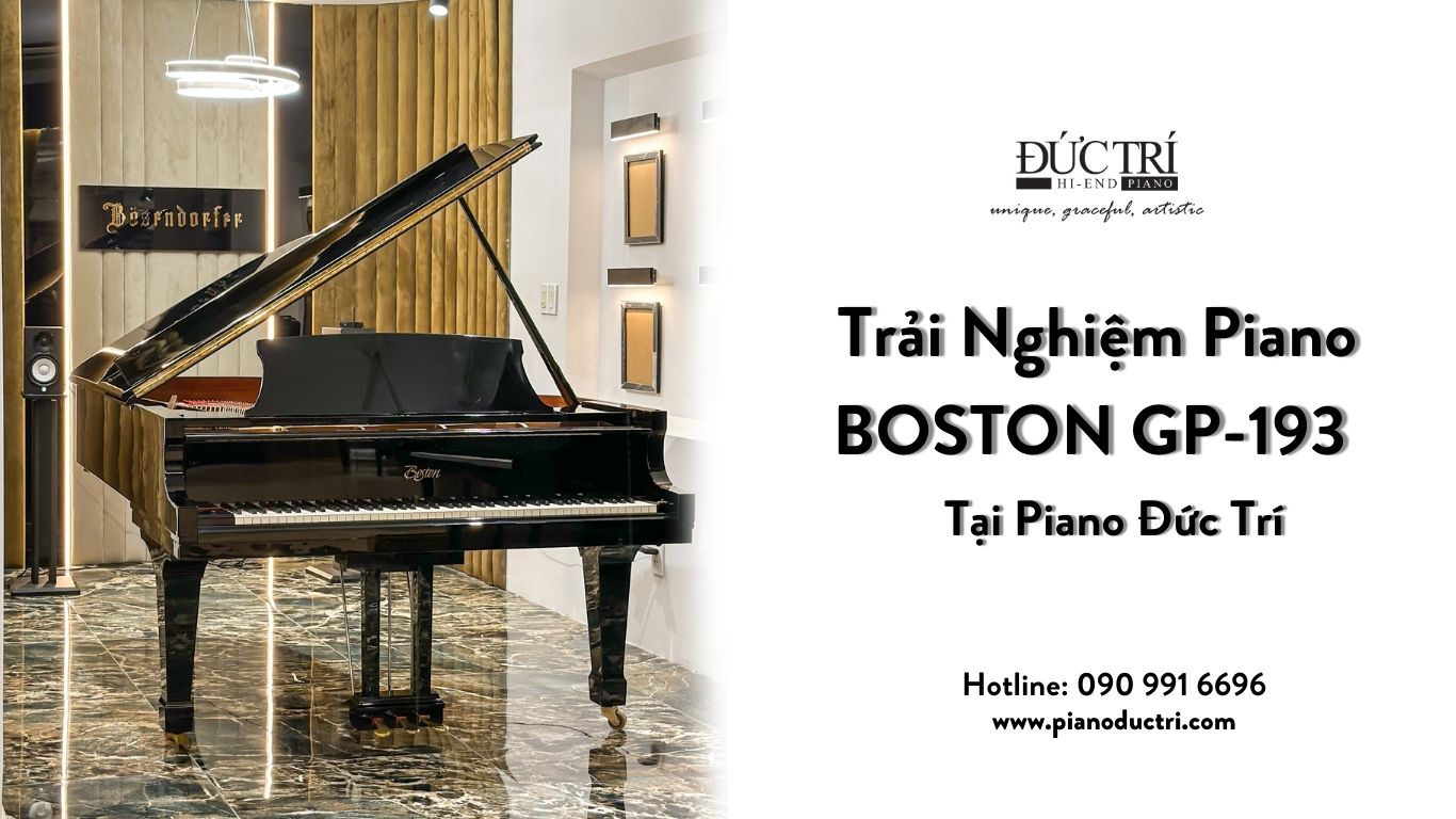 Boston GP193 11 Grand piano Boston GP-193 tại Đức Trí Music