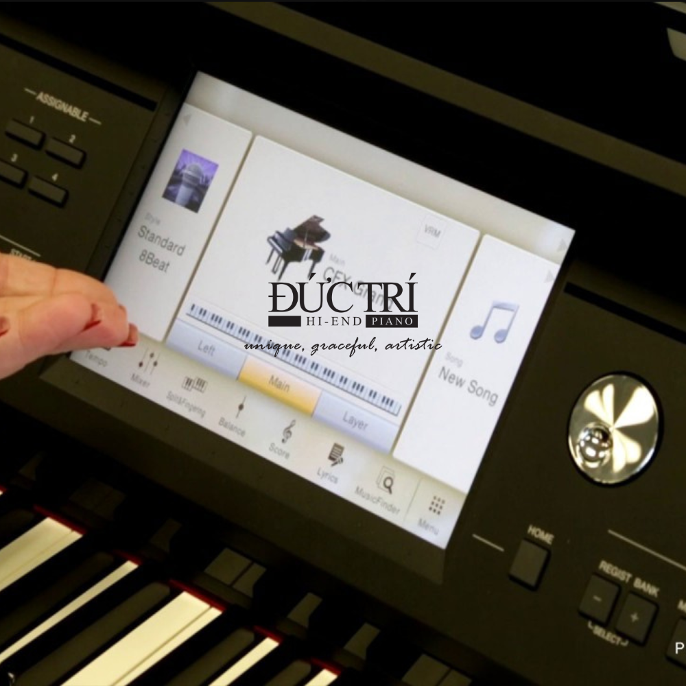 Yamaha CVP-709GP 2 bảng điều khiển Digital Yamaha CVP-709GP màu đen