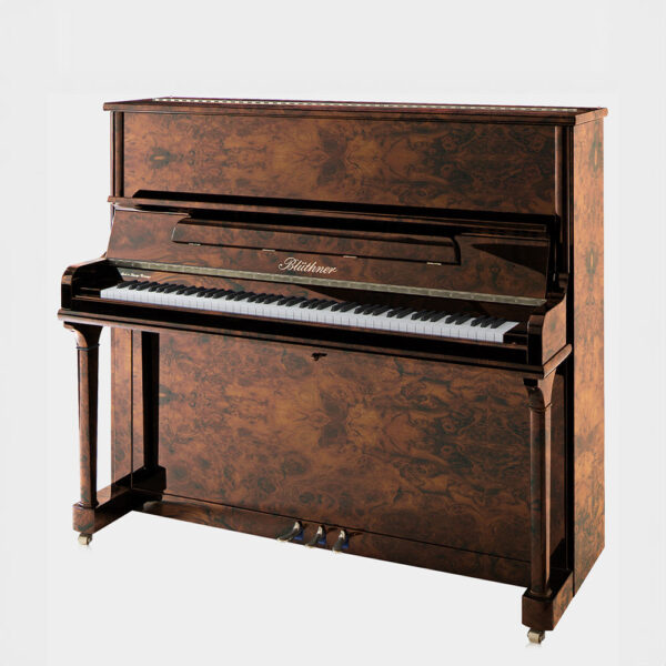 Bluthner B132 burl-walnut
