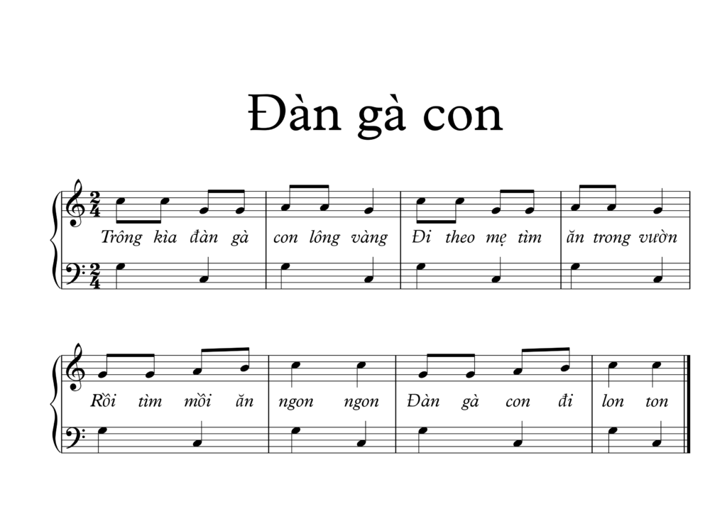 Top 10 bản nhạc piano đơn giản có tên nốt cho người mới học từ trẻ em, đến người lớn