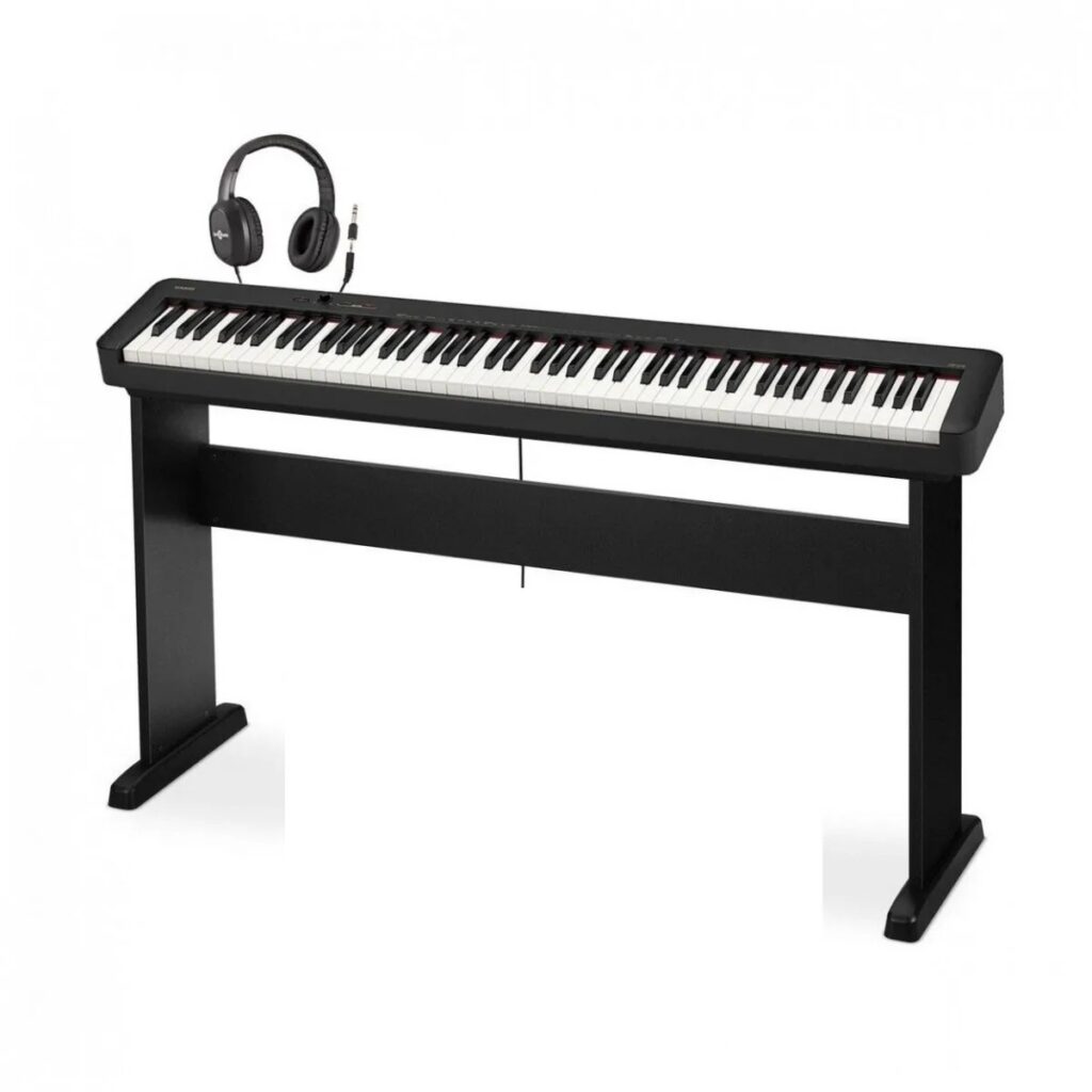 Các loại đàn piano hiện nay? 4 loại phổ biến nhất 4 Portable piano, hay còn gọi là piano điện di động, tương tự upright piano điện nhưng không có tủ đàn