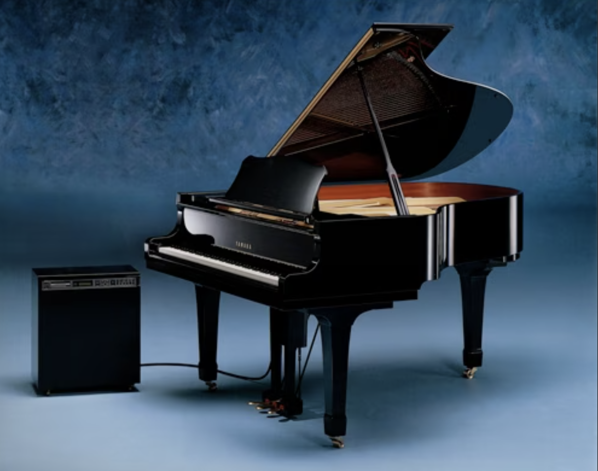 Yamaha SX101 4 Hệ thống Mark II và Mark IIXG có sẵn trong các mô hình phòng thu, U1 upright, và nhiều kích cỡ Grand Piano