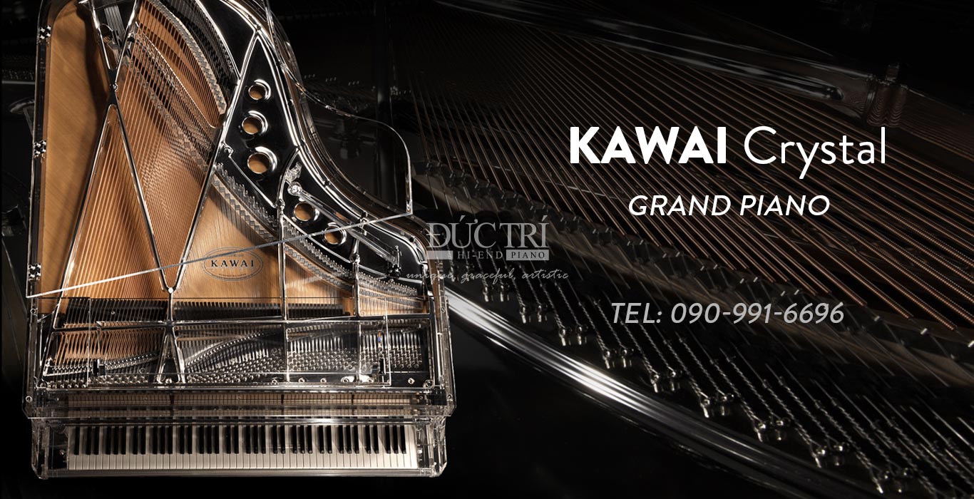Schreiner & Söhne UP-125 4 Kawai Crystal với vẻ ngoài trong suốt được chế tác từ acrylic chất lượng cao, mang đến vẻ đẹp tinh khiết và thanh lịch