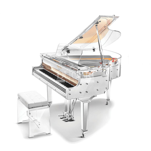 Schreiner & Söhne UP-125 7 Knabe Crystal Piano thiết kế với vẻ đẹp trong suốt độc đáo, kết hợp giữa truyền thống và hiện đại