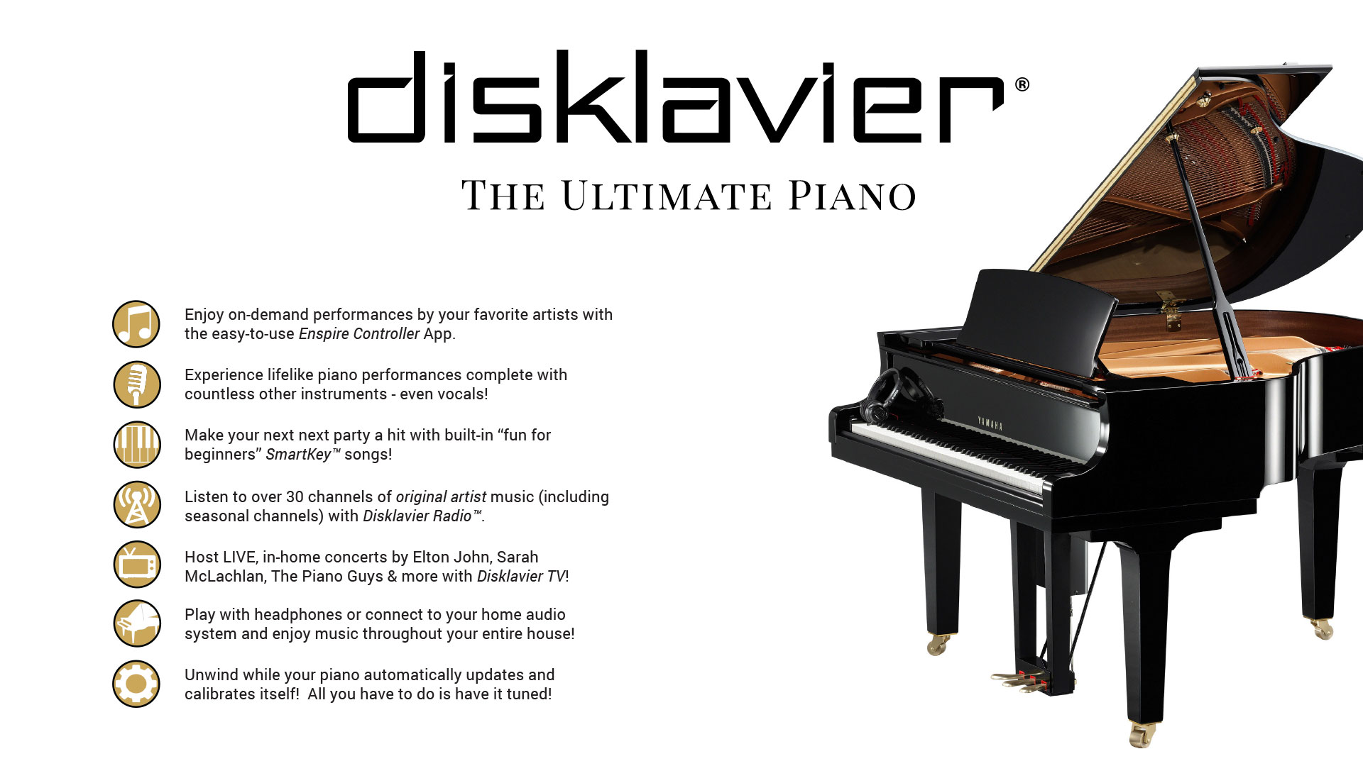 Yamaha SX101 2 Năm 1987, Yamaha nâng tầm khái niệm này bằng việc giới thiệu Disklavier tại Bắc Mỹ