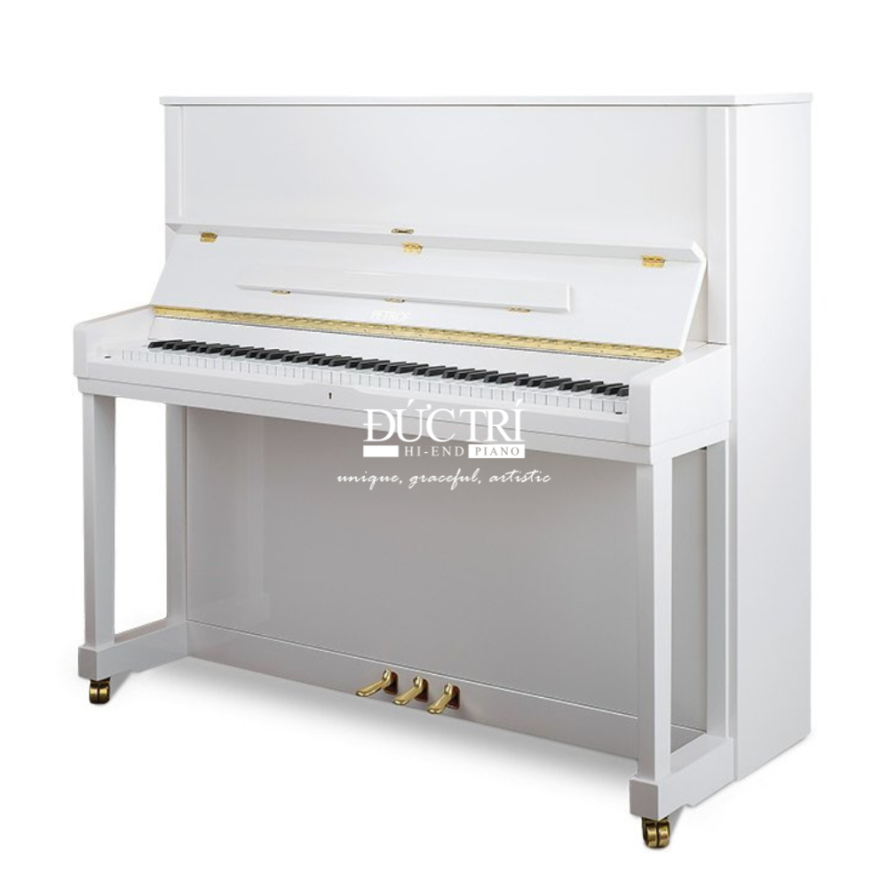 Petrof Walnut Root 5 PETROF P 131 M1 là mẫu đàn upright piano nổi bật với chiều cao 131 cm