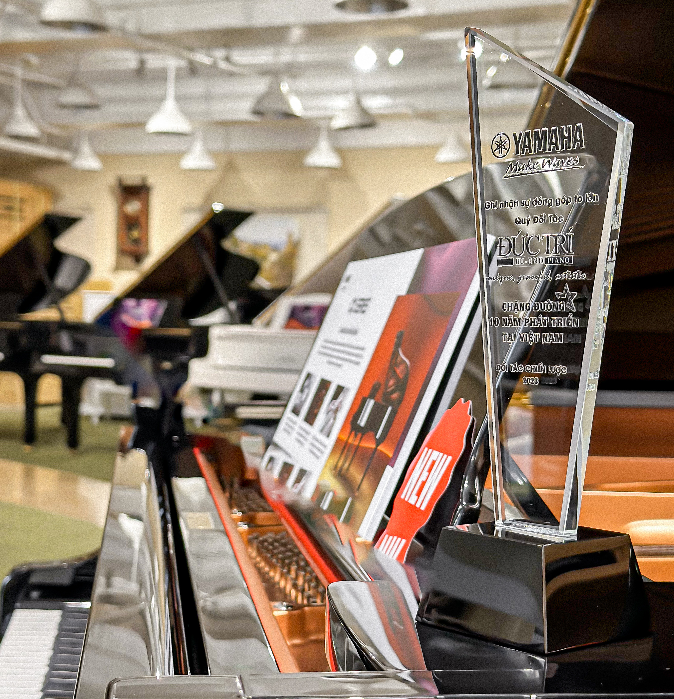 Mua đàn piano ở đâu tốt nhất, uy tín nhất tại TP Hồ Chí Minh 2 Piano Đức Trí là đối tác chiến lược của Yamaha năm 2023