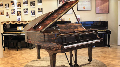 Steinway & Sons Macassar Ebony 4 Steinway Macassar là dòng đàn piano cao cấp sử dụng gỗ Macassar Ebony