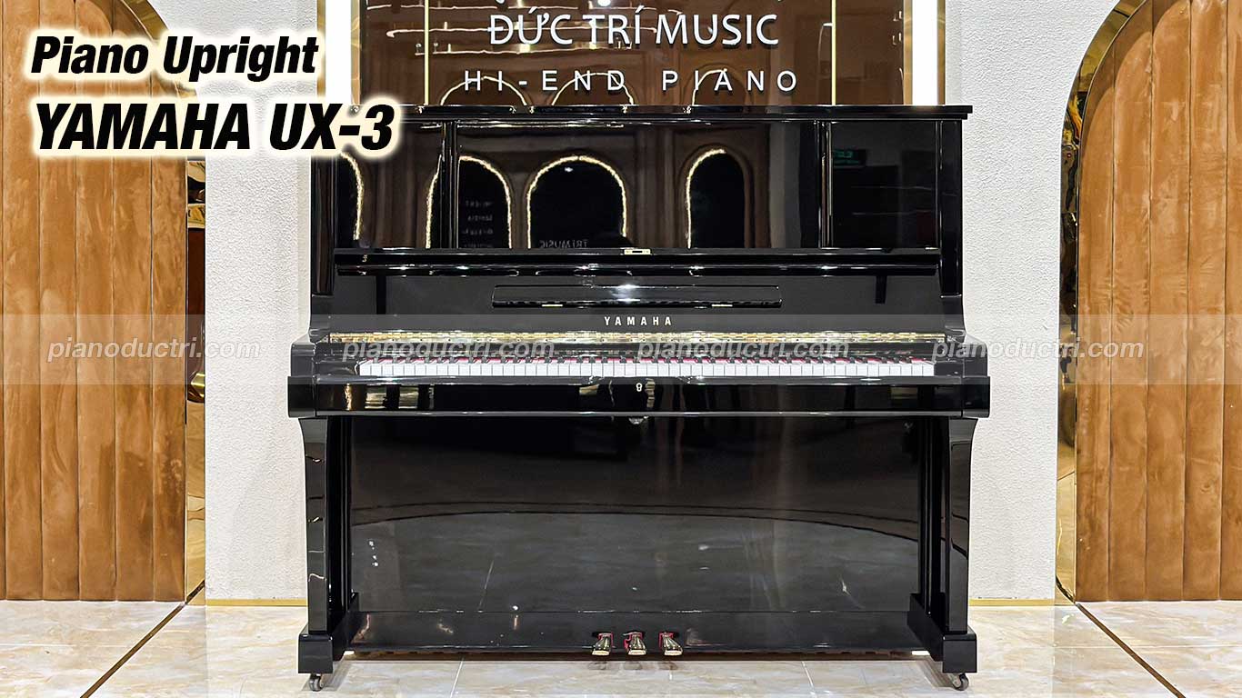 Yamaha UX3 1 Đàn Piano Yamaha UX-3 Cao Cấp Tại Đức Trí Music