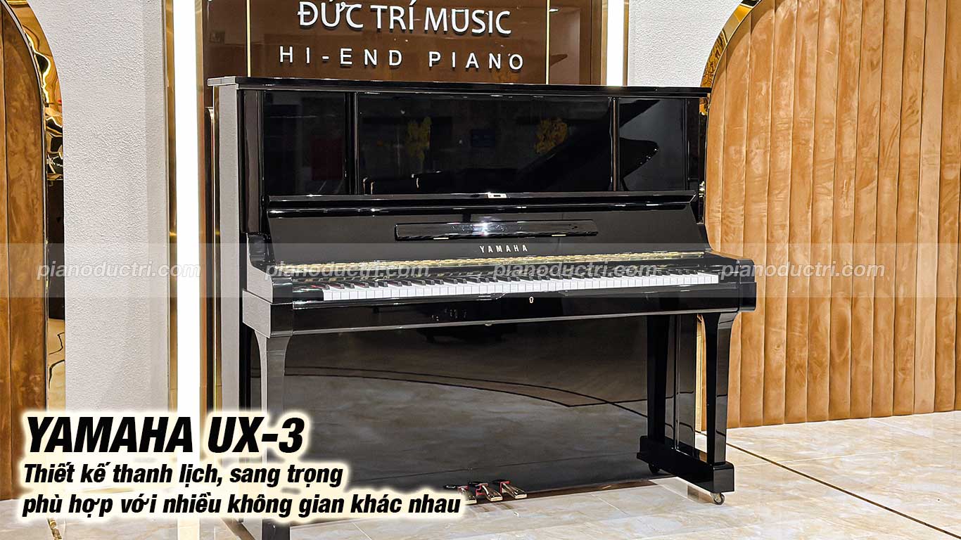 Yamaha UX3 2 Đàn Piano Yamaha UX-3 Cao Cấp Tại Đức Trí Music