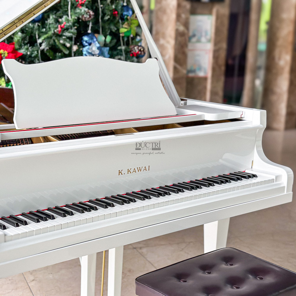 Kawai 500 2 Đàn Grand Piano Kawai 500 màu trắng cao cấp