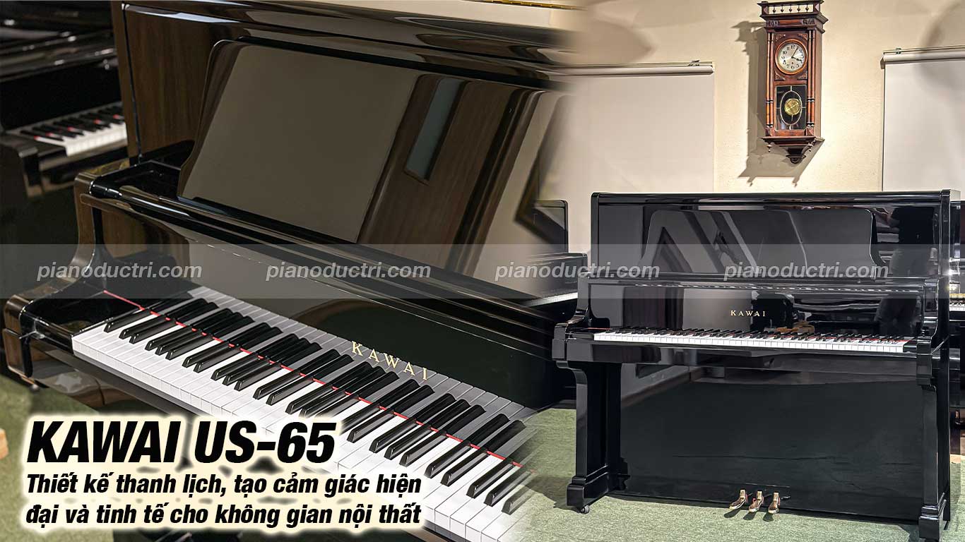 Kawai US65  2 Đàn Piano upright Kawai US65 cao cấp tại Piano Đức Trí