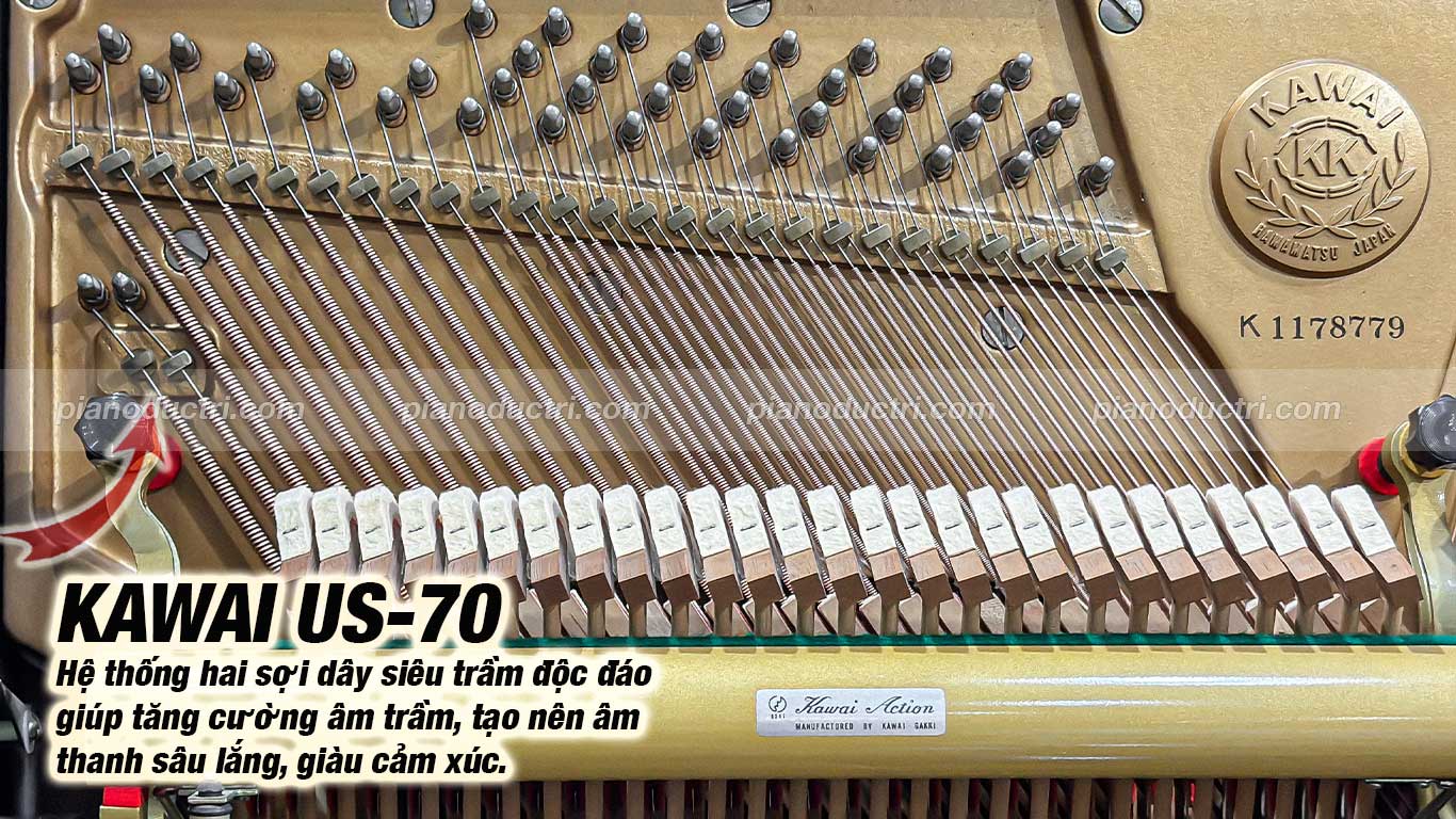 Kawai US70 Special 3 Đàn Piano upright Kawai US70 Special cao cấp tại Piano Đức Trí