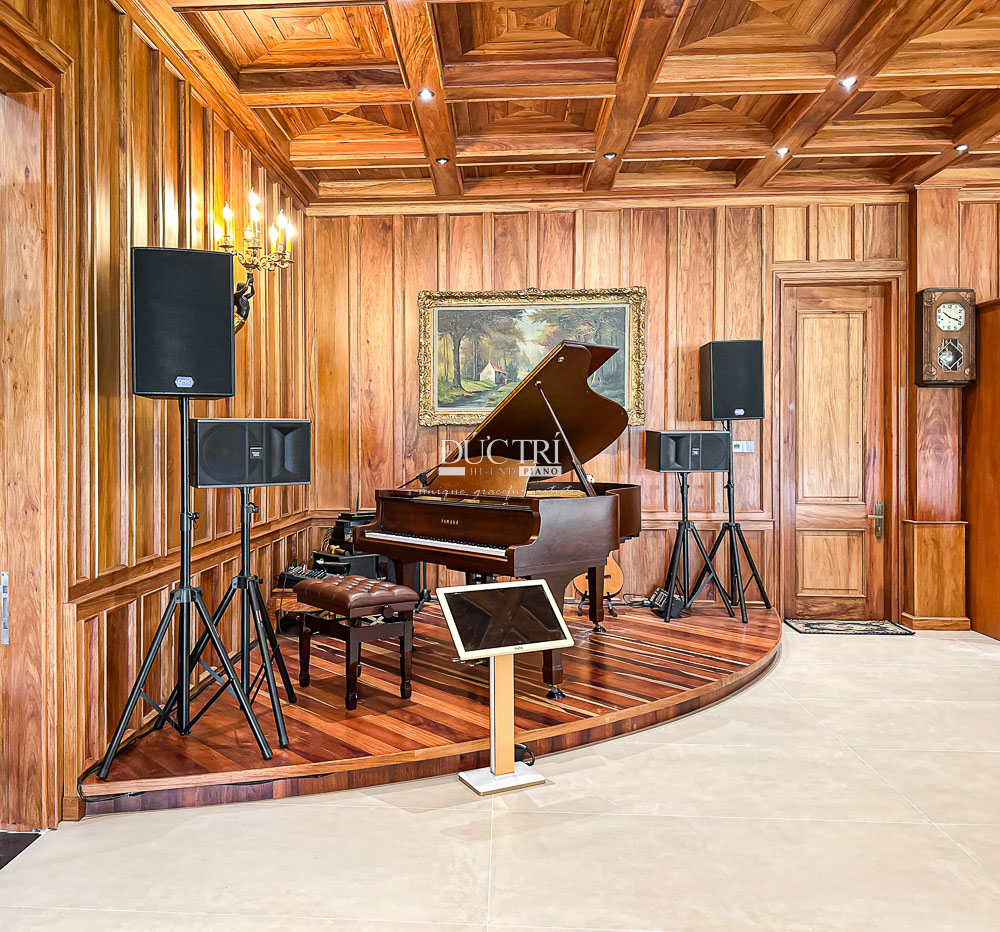 Yamaha G3E Walnut 2 Grand Piano Yamaha G3E Walnut Cao Cấp Tại Piano Đức Trí