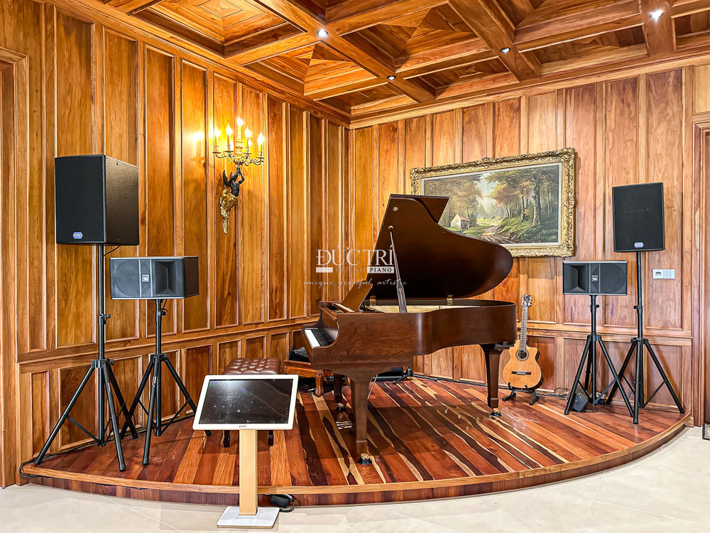 Yamaha G3E Walnut 1 Grand Piano Yamaha G3E Walnut Cao Cấp Tại Piano Đức Trí