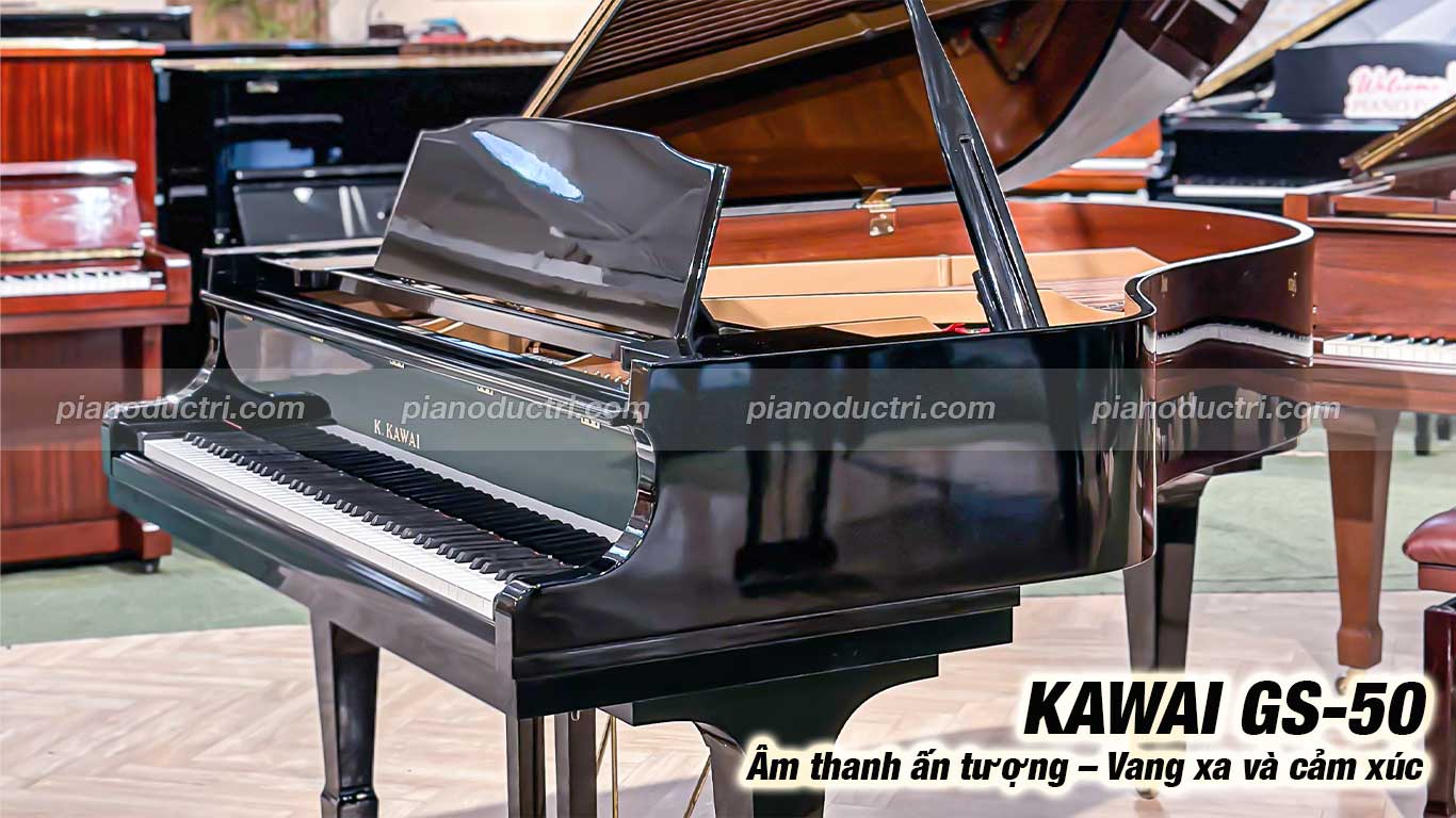Kawai GS50 3 Đàn Grand Piano Kawai GS50 chất lượng tại Piano Đức Trí
