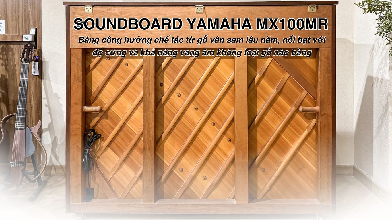 Yamaha MX100MR 3 Đàn Piano Yamaha MX100MR cao cấp tại Đức Trí Music