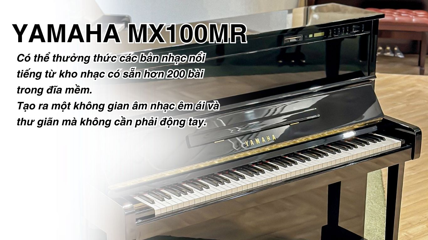 Yamaha MX100MR 2 Đàn Piano Yamaha MX100MR cao cấp tại Đức Trí Music