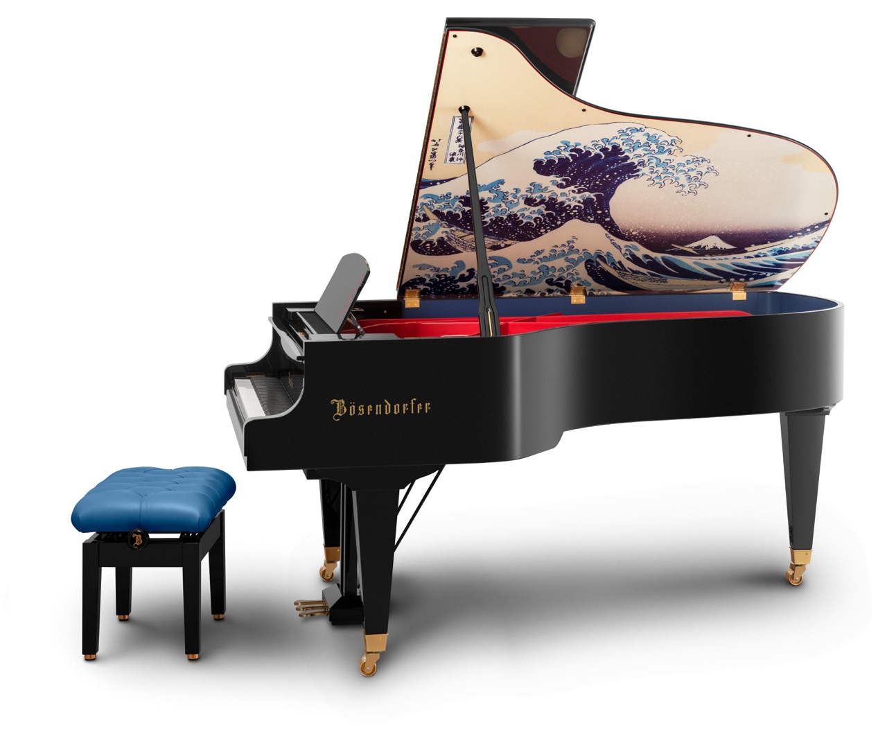 Bösendorfer The Great Wave off Kanagawa 15 The Great Wave off Kanagawa Piano Đức Trí