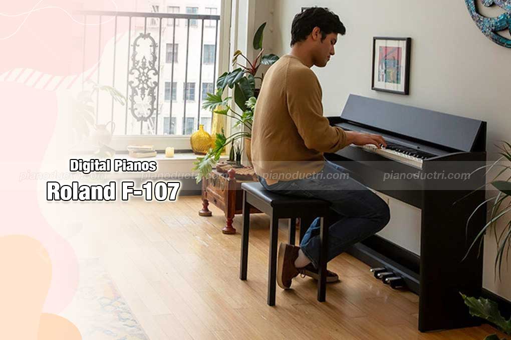 Roland F107 1 Đàn Piano Điện Roland 107 Giá Rẻ tại Piano Đức Trí