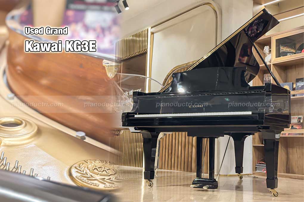 Kawai KG3E 1 Đàn Piano Kawai KG3E tại Piano Đức Trí