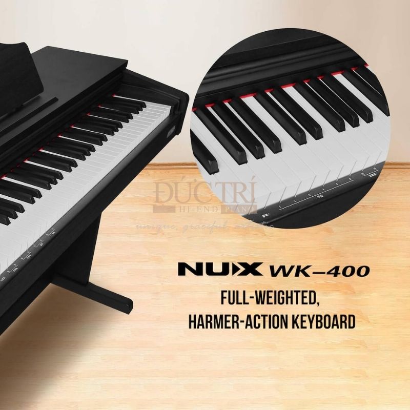 Nux WK-400 3 Hình ảnh bàn phím Đàn Piano Nux WK400