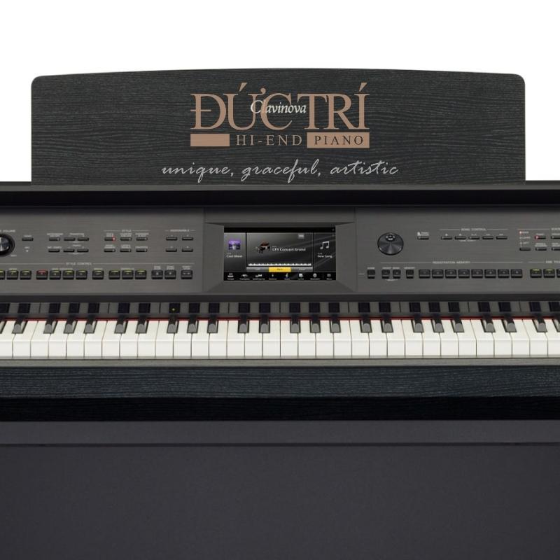 Yamaha CVP-909GP 6 Logo và bàn phím chiếc đàn Piano Yamaha CVP-909GP