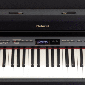 Logo và bàn phím chiếc đàn Roland HP-507