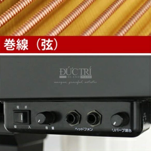 Đàn Piano Yamaha C3LASN chức năng silent nghe nhạc qua headphone