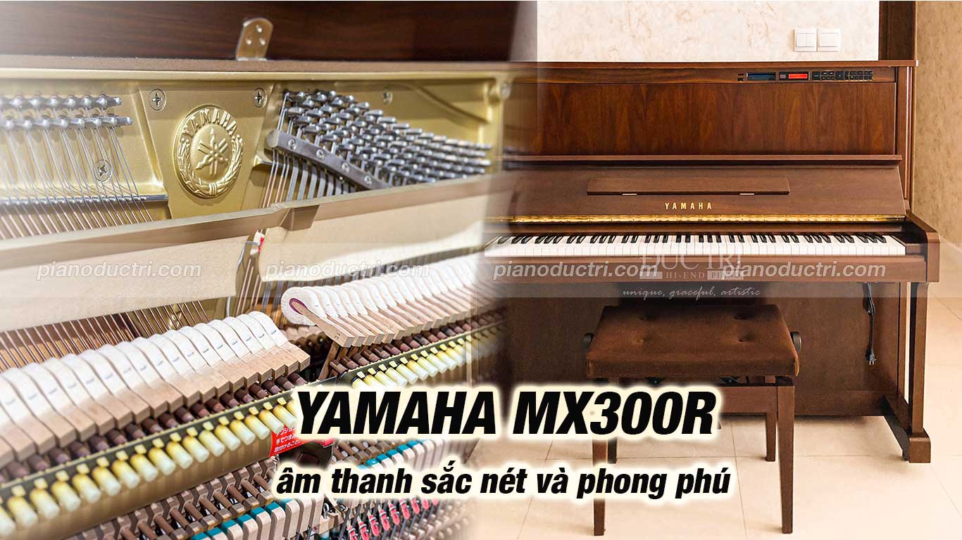 Yamaha MX300R 3 Đàn Piano Upright Yamaha MX300R Cao Cấp Tại Đức Trí Music