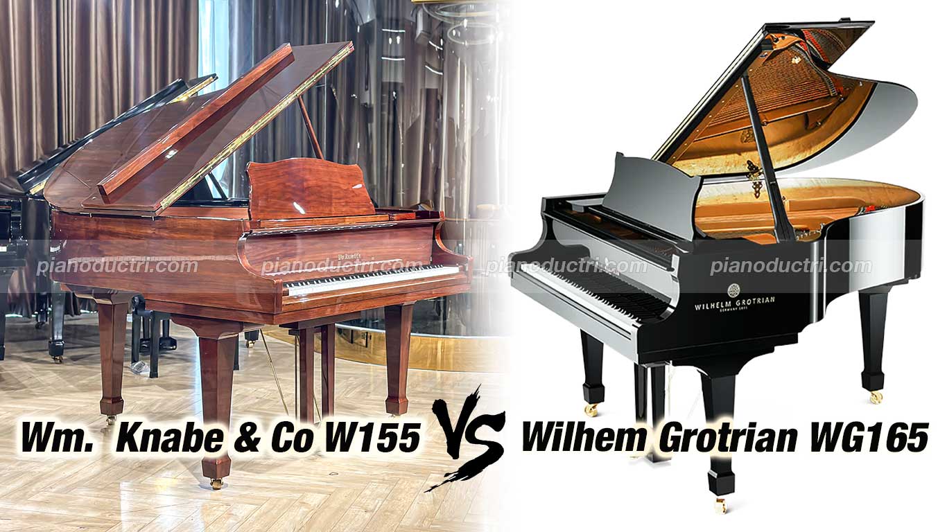 Wm Knabe & Co 4 Đàn Grand Piano Wm Knabe & Co Cao Cấp Tại Đức Trí Music