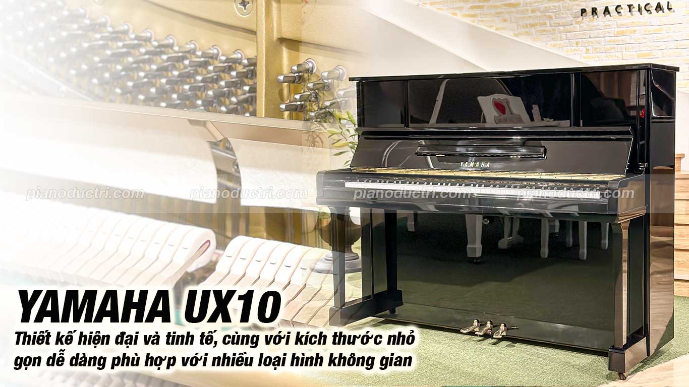 Yamaha UX10 2 Đàn Piano Yamaha UX10 Cao Cấp tại Đức Trí Music