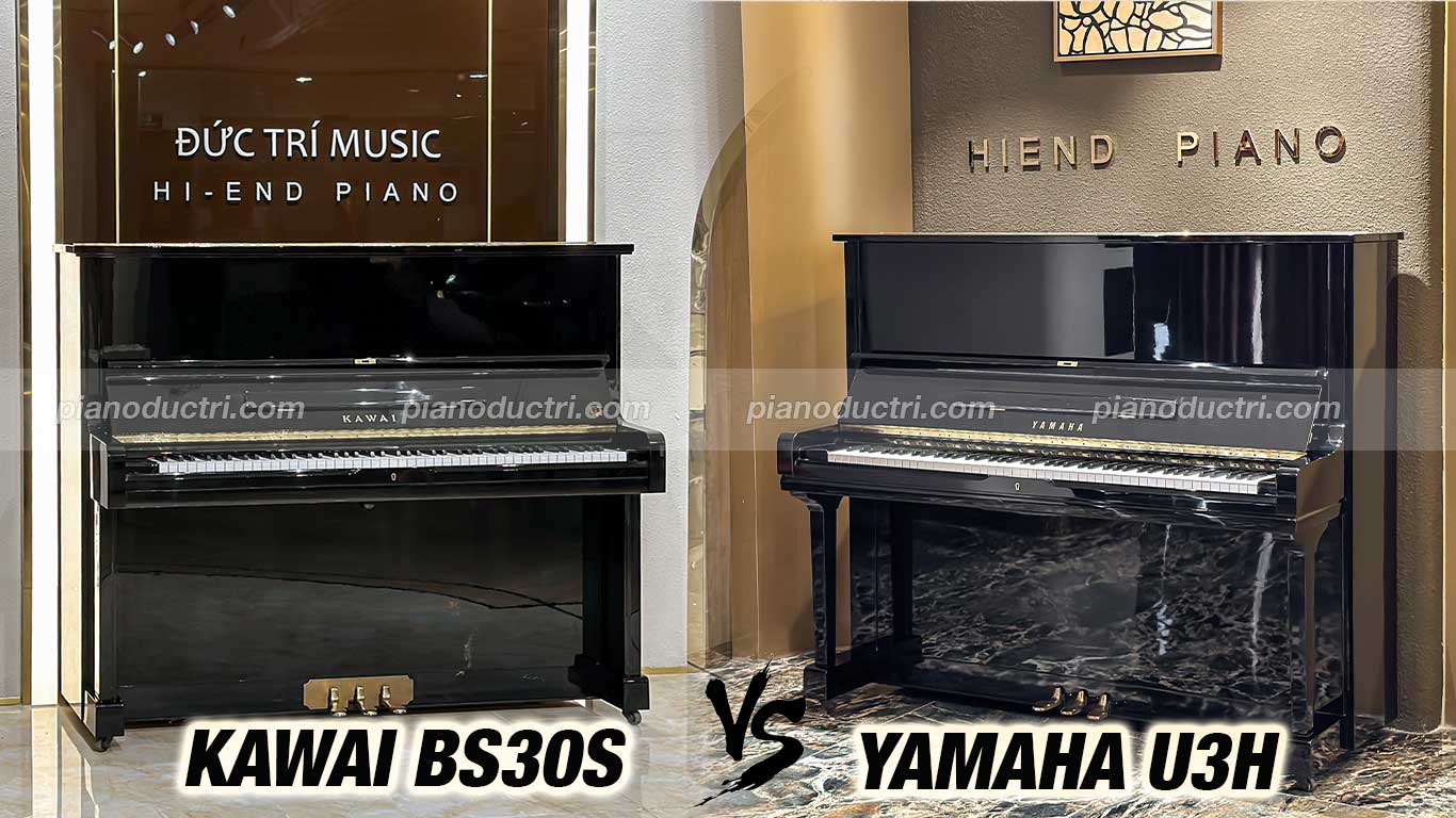 Kawai BS30S 4 Đàn piano Kawai BS30S và Yamaha U3H Chất Lượng tại Piano Đức Trí