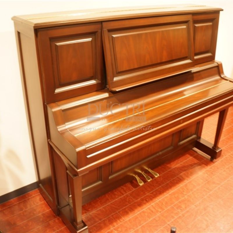 Yamaha W201 5 Hình ảnh mặt sau Đàn Piano Cơ Yamaha W201 Upright