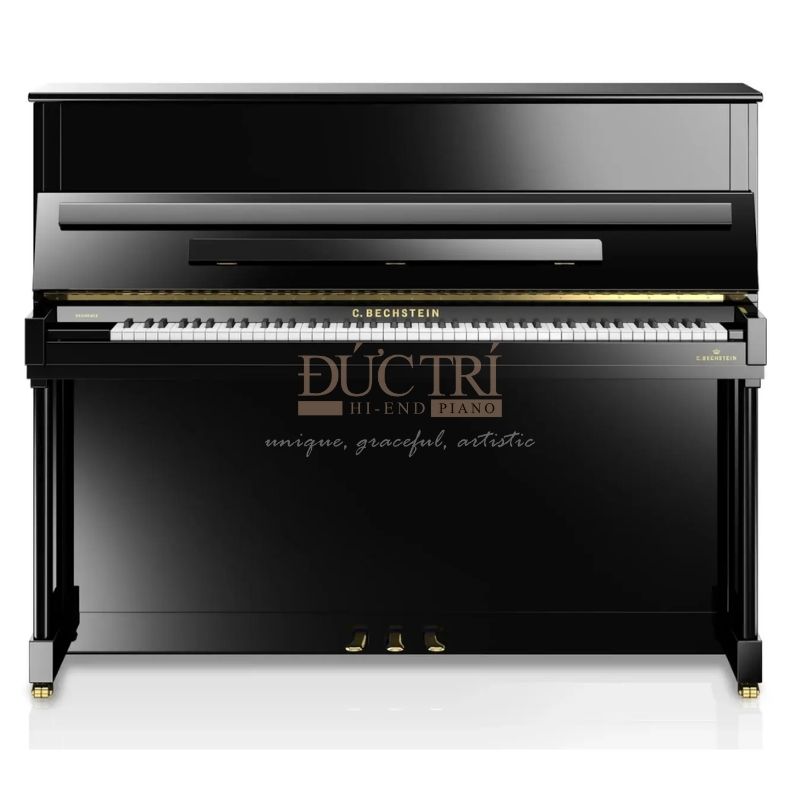 C.Bechstein R4 Contur 2 Hình ảnh trực diện của Đàn Piano Cơ C.Bechstein R4 Contur Upright