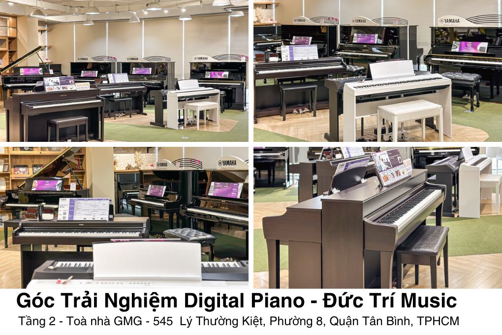 Yamaha YDP160 5 Khong gian dan dien cua Piano Duc Tri Yamaha YDP-160
