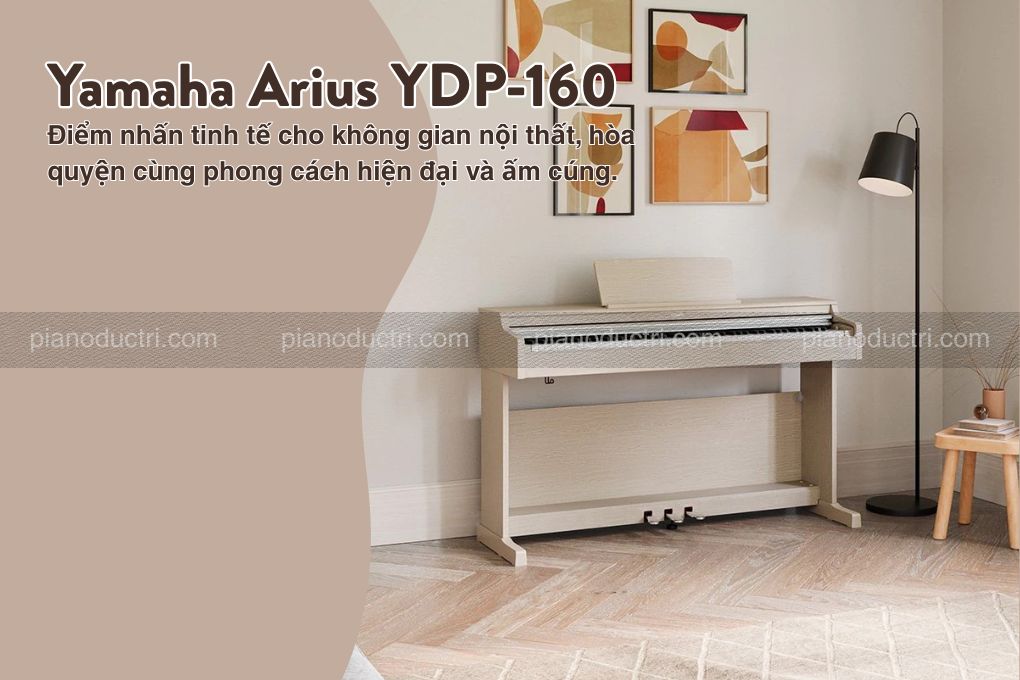 Yamaha YDP160 4 Đàn Piano Điện Yamaha YDP-160 chất lượng tại Piano Đức Trí